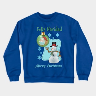 Christmas Frosty Crewneck Sweatshirt